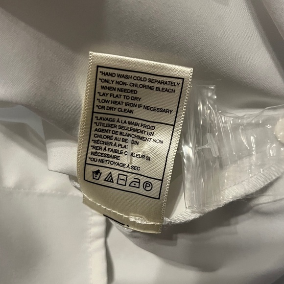 Steve Madden Nadia White Button Down Shirt - Picture 16 of 16